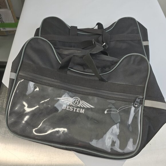 BESTEM small motorcycle saddlebag LINERS. w detachable shoulder straps & bonus.. - Picture 7 of 12